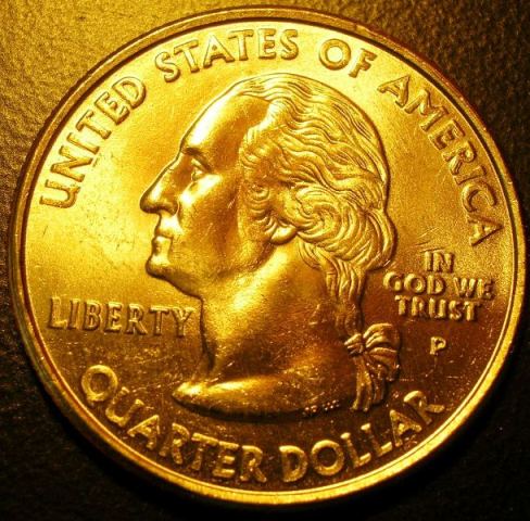 2000-P--Massachusetts-State-Quarter---DD,-MD-Or-Worn-Die